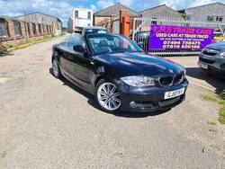 Black Used 2010 BMW 118 Cabriolet M Sport Cabriolet | £5,495