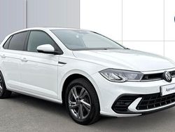 White Used 2023 VW Polo R-line Hatchback | £16,591 (Fair price)
