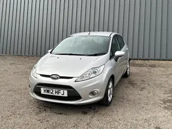 Silver Used 2012 Ford Fiesta Zetec Hatchback | £5,755 (Fair price)