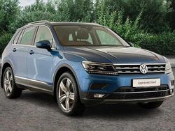 Blue Used 2019 VW Tiguan SEL SUV | £18,790 (Fair price)