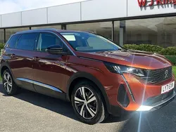 Sunset copper Used 2022 Peugeot 5008 Allure Premium MPV | £24,165 (Fair price)