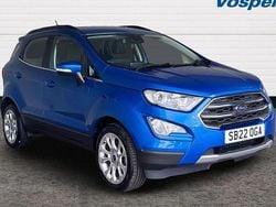 Blue Used 2022 Ford Ecosport Titanium SUV | £12,245 (Fair price)