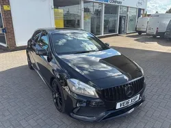 Black Used 2016 Mercedes A200 AMG line Hatchback | £9,495 (Fair price)