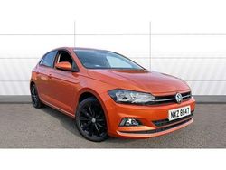 Orange Used 2019 VW Polo SEL Hatchback | £15,194 (Fair price)