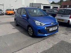 Blue Used 2019 Hyundai i10 Premium SE Hatchback | £11,495 (Fair price)