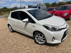 White Used 2013 Toyota Yaris Hatchback | £9,995 (Expensive)