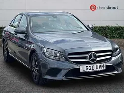 Grey Used 2020 Mercedes C180 SE Sedan | £17,542 (Fair price)