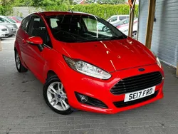 Red Used 2017 Ford Fiesta Zetec Hatchback | £6,795 (Fair price)