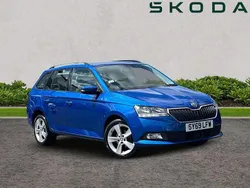 Blue Used 2019 Skoda Fabia SE Estate | £12,495 (Fair price)