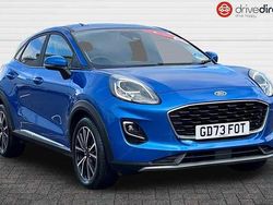 Blue Used 2023 Ford Puma Titanium Hatchback | £14,851 (Good price)