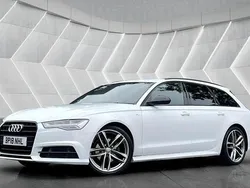 White Used 2018 Audi A6 Black Edition Estate | £17,995 (Fair price)