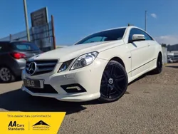 White Used 2011 Mercedes E250 Sport Edition Coupe | £4,995 (Fair price)