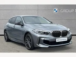 Skyscraper grey metallic Used 2024 BMW M135 Shadowline Hatchback | £30,593 (Fair price)