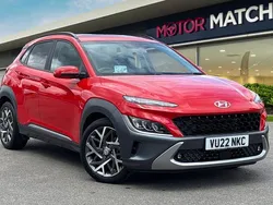 Red Used 2022 Hyundai Kona Ultimate SUV | £18,999 (Fair price)