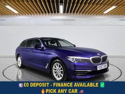 Blue Used 2017 BMW 520 Comfort Edition Estate | £15,349 (Fair price)