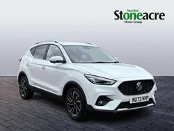 White Used 2024 MG ZS Exclusive Sedan | £16,198 (Fair price)