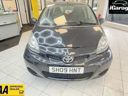 Black Used 2009 Toyota Aygo Hatchback | £2,150 (A bit pricey)