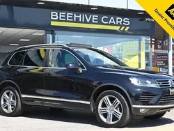 Black Used 2016 VW Touareg R-line SUV | £17,350 (Super price)