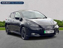 Black Used 2023 Nissan Leaf Tekna Hatchback | £13,900 (Expensive)