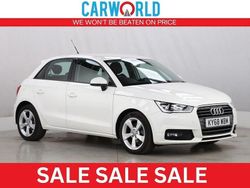 White Used 2018 Audi A1 Sportback Sport Hatchback | £11,990 (Fair price)