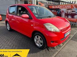 Red Used 2007 Daihatsu Sirion Hatchback | £2,395 (Fair price)
