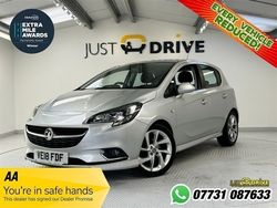 Silver Used 2018 Vauxhall Corsa SRi Hatchback | £6,995 (Expensive)