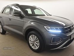 Grey Used 2025 VW T-Roc Life SUV | £22,195 (Fair price)