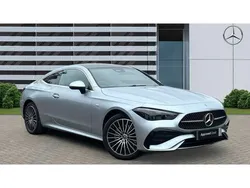 Silver Used 2025 Mercedes CLE300 AMG Line Premium Plus Coupe | £53,512 (Super price)