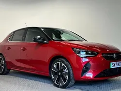 Red Used 2022 Vauxhall Corsa-e Elite Hatchback | £11,550 (Fair price)