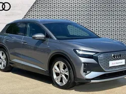Grey Used 2023 Audi Q4 e-tron S-Line SUV | £28,648 (Fair price)