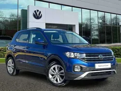 Blue Used 2021 VW T-Cross SE SUV | £15,173 (Fair price)