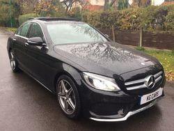 Black Used 2015 Mercedes C300 Premium Sedan | £15,495 (Fair price)