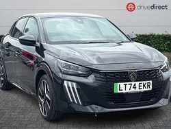 Black Used 2024 Peugeot e-208 GTi Hatchback | £21,341 (Expensive)