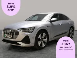 Silver Used 2022 Audi e-tron S-Line SUV | £25,222 (Fair price)
