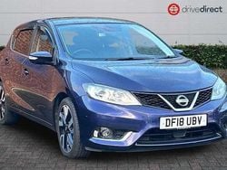 Blue Used 2017 Nissan Pulsar Tekna Hatchback | £6,690 (Fair price)