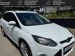 White Used 2014 Ford Focus Titanium Estate | £3,795 (Fair price)