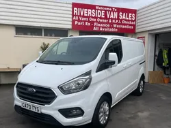 White Used 2021 Ford Transit Custom Limited Van | £11,495 (Fair price)