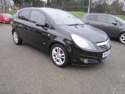 Black Used 2009 Vauxhall Corsa Hatchback | £2,495 (Fair price)