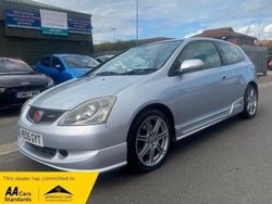 Silver Used 2005 Honda Civic Type R Hatchback | £7,495 (A bit pricey)
