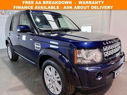 Blue Used 2013 Land Rover Discovery 4 SUV | £9,495 (Expensive)