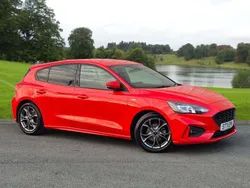 Red Used 2021 Ford Focus ST-Line Hatchback | £14,260 (Fair price)
