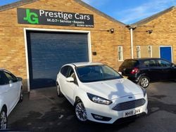 White Used 2018 Ford Focus Zetec Hatchback | £7,095 (Good price)