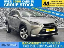 Silver Used 2016 Lexus NX300h SUV | £16,395 (A bit pricey)