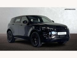Santorini black Used 2025 Land Rover Range Rover evoque SUV | £45,280
