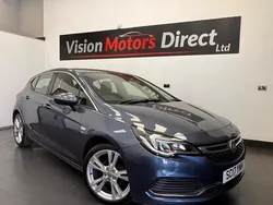 Blue Used 2017 Vauxhall Astra SRi Hatchback | £7,840 (Fair price)