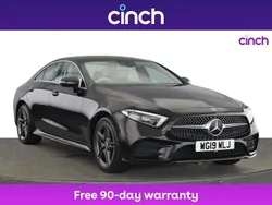 Black Used 2019 Mercedes CLS350 AMG line Coupe | £19,699 (Super price)