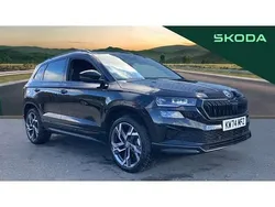 Black Used 2024 Skoda Karoq SportLine SUV | £29,495 (Fair price)