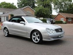 Silver Used 2003 Mercedes CLK320 Avantgarde Cabriolet | £2,995 (Expensive)