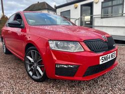 Red Used 2014 Skoda Octavia vRS Hatchback | £8,995 (Good price)