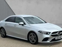 Silver Used 2021 Mercedes A180 Executive Sedan | £17,781 (Fair price)